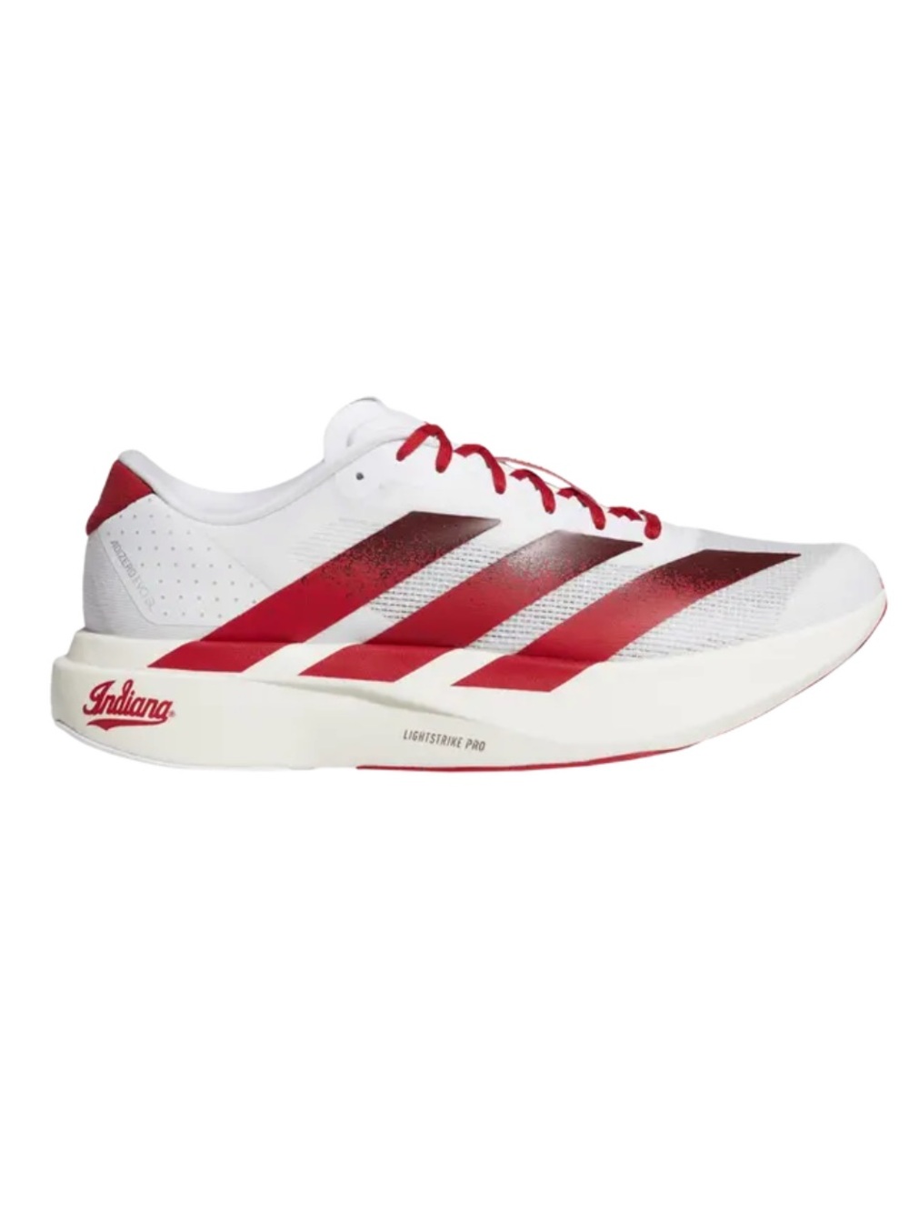 NWT Men’s Indiana Hoosiers Adidas Adizero Evo SL Running Shoes